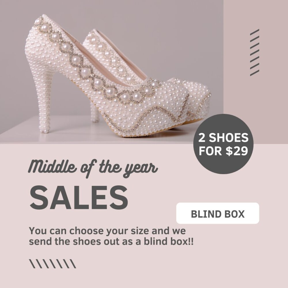 TWO SHOES FOR ONLY $29!! Value $80+